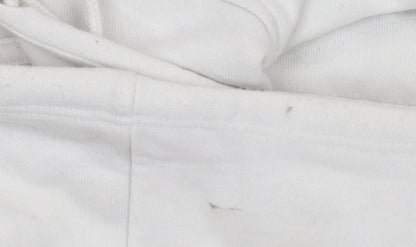 Womens UK Size XS Primark White Pullover Hoodie