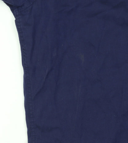 Mens UK Collar Size 15 Duchamp London Smart Blue  Dress Shirt