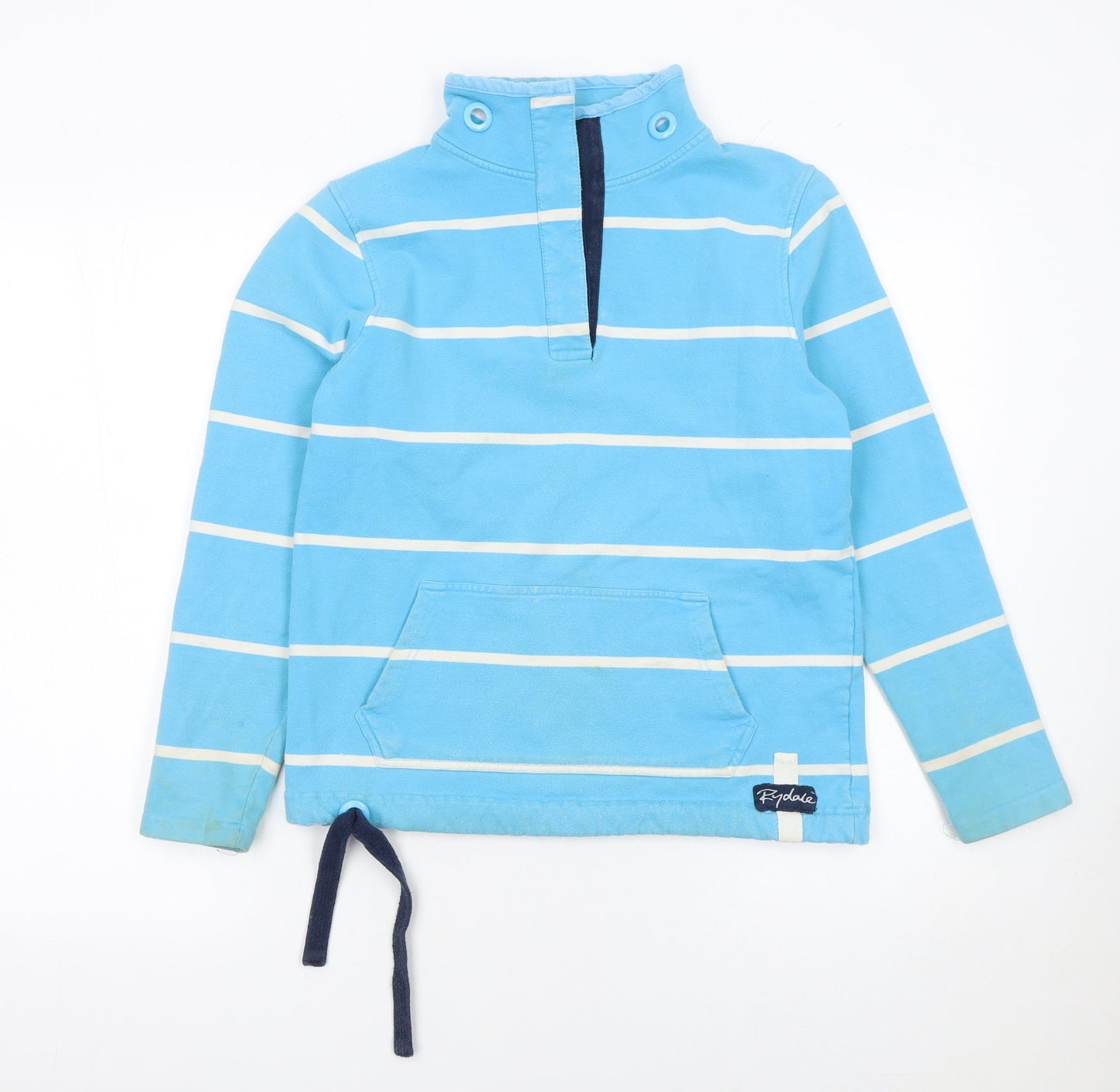 Womens UK Size S Rydale Blue Pullover Sweatshirt