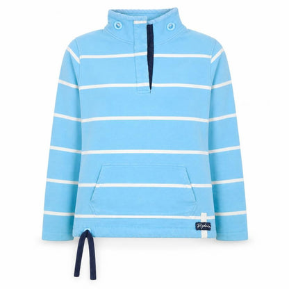 Womens UK Size S Rydale Blue Pullover Sweatshirt