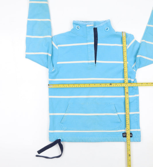 Womens UK Size S Rydale Blue Pullover Sweatshirt
