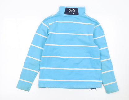 Womens UK Size S Rydale Blue Pullover Sweatshirt