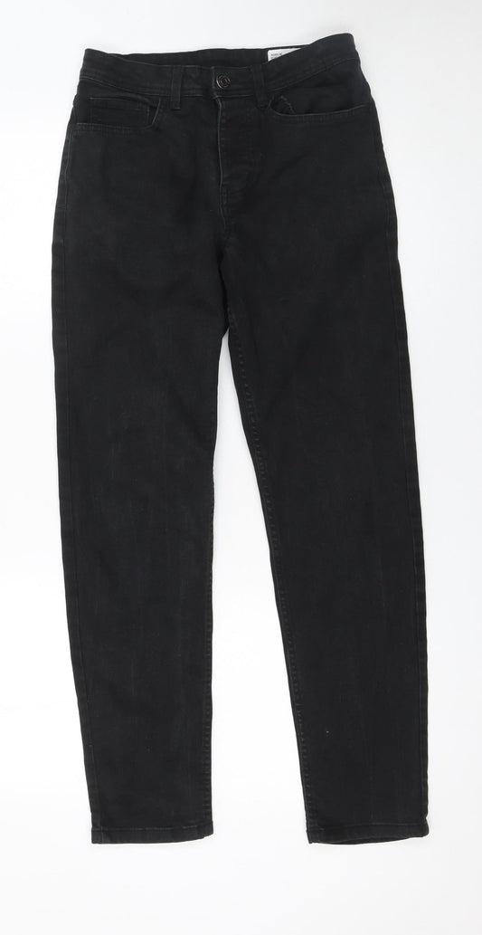 Mens UK Size M denim co. Slim Fit Slim Black Jeans