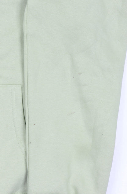 Womens UK Size S Rising Green Full Zip Hoodie