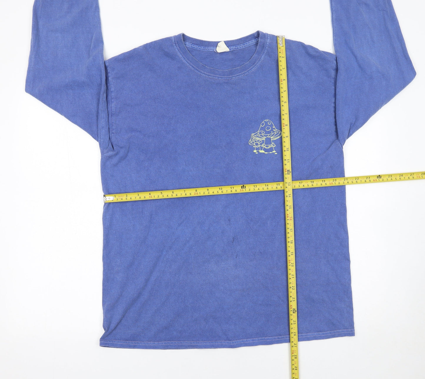 Mens UK Size M Urban Outfitters Blue  T-Shirt