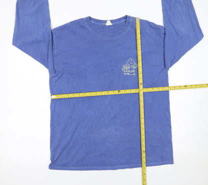 Mens UK Size M Urban Outfitters Blue  T-Shirt