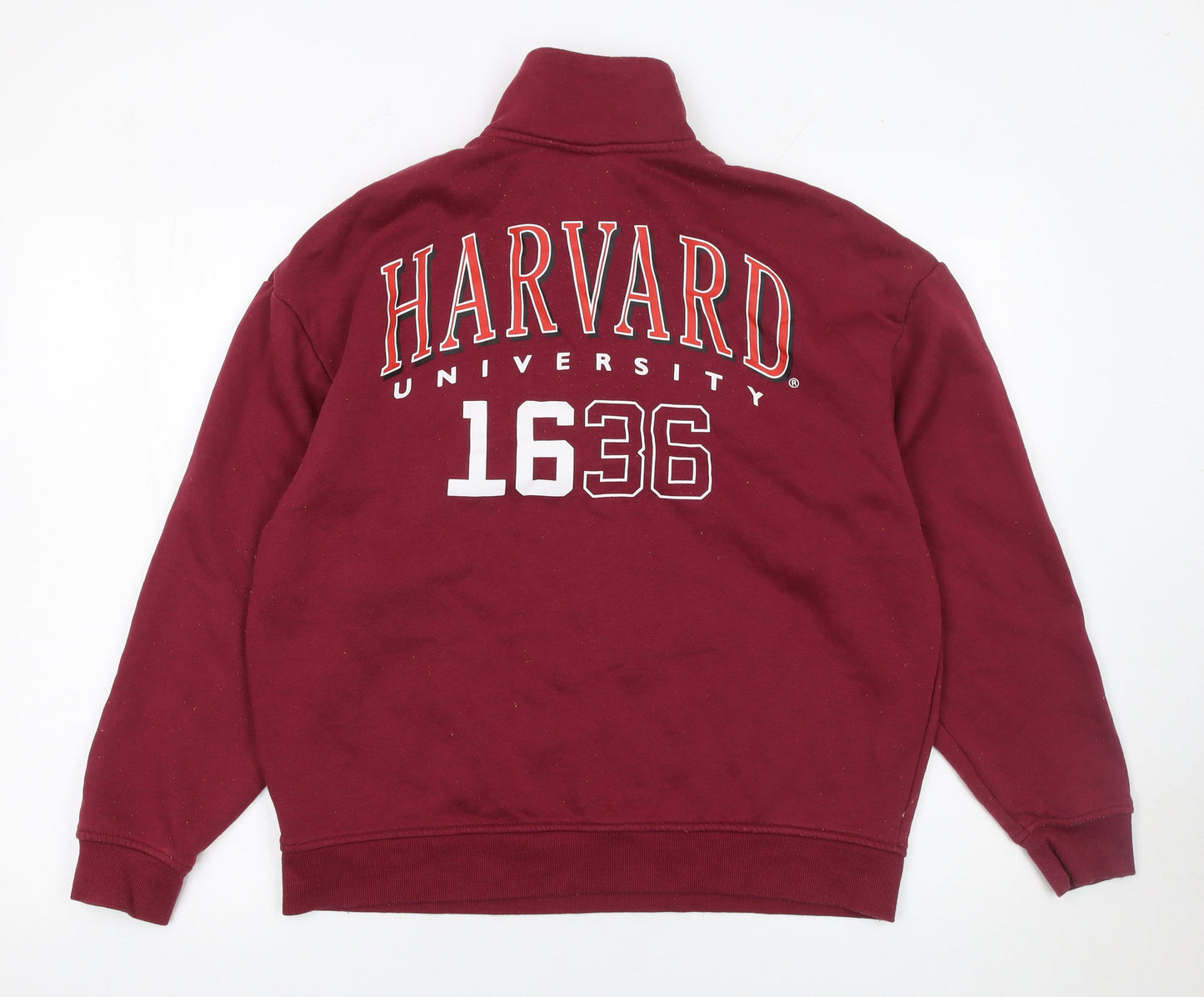 Womens UK Size XS Harvard Red Pullover Sweatshirt