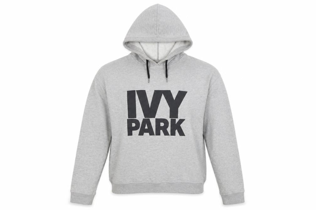 Womens UK Size S IVY PARK Grey Pullover Hoodie