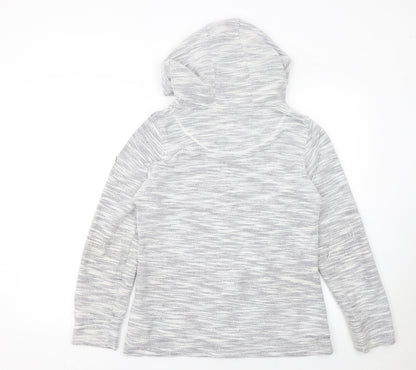Womens UK Size 14 Regatta Grey Full Zip Hoodie