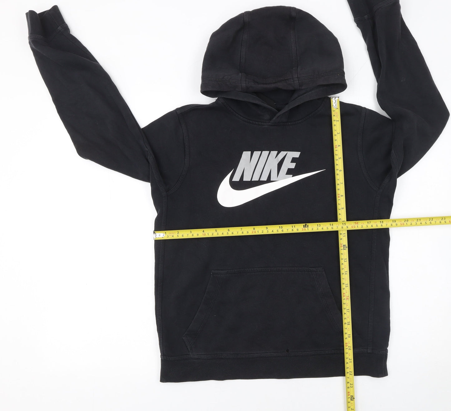 Boys UK Size XL Nike Black Pullover Hoodie