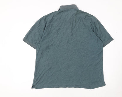 Mens UK Size L Van Heusen Cotton Blend Polo Shirt