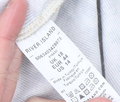 Womens UK Size 18 River Island Shift Dress