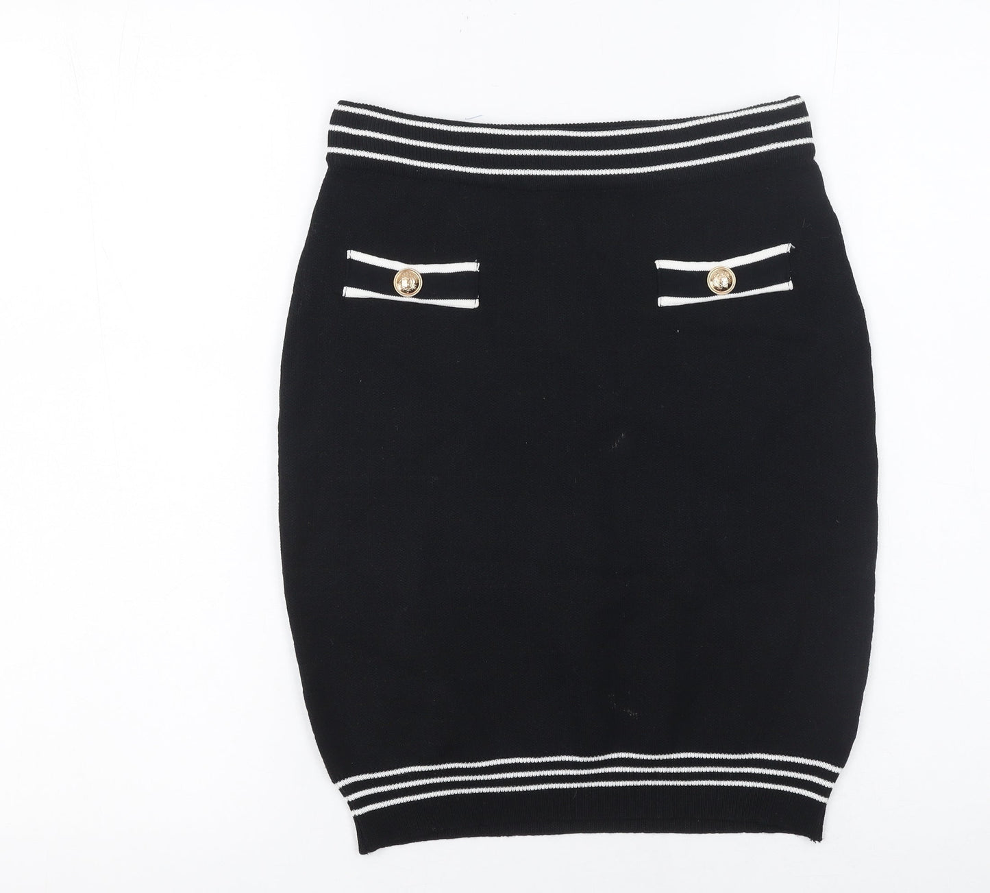 Womens UK Size M By Clara Paris Straight & Pencil Knit Skirt