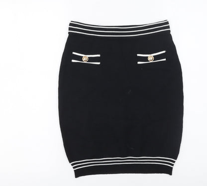 Womens UK Size M By Clara Paris Straight & Pencil Knit Skirt