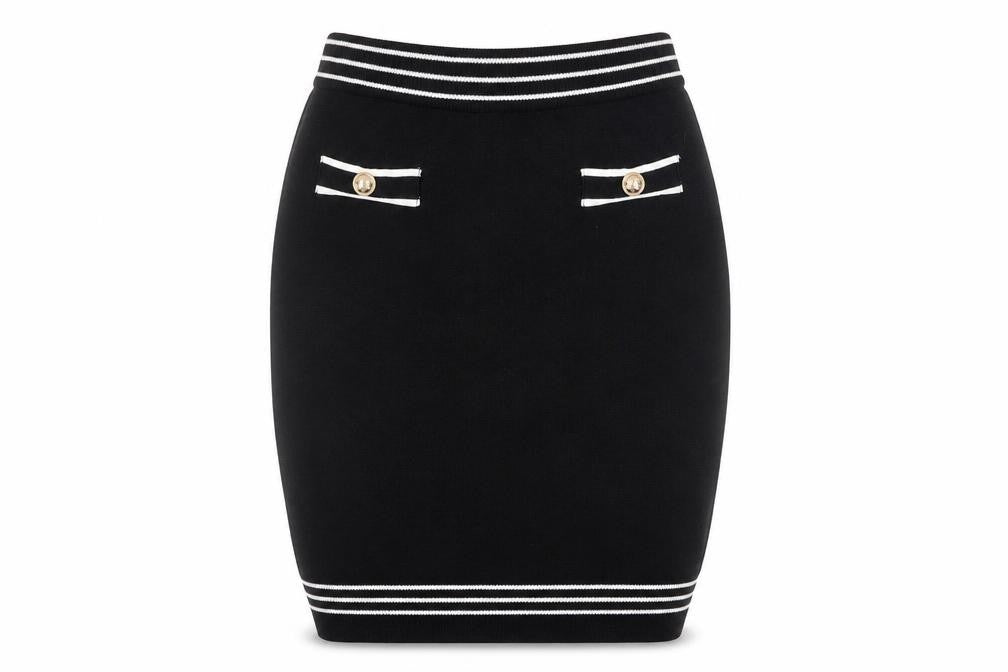 Womens UK Size M By Clara Paris Straight & Pencil Knit Skirt