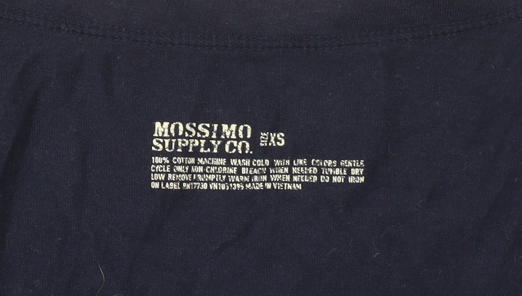 Womens UK Size XS Mossimo Supply Co. Blue Cardigan Jumper
