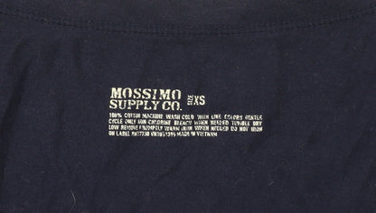Womens UK Size XS Mossimo Supply Co. Blue Cardigan Jumper
