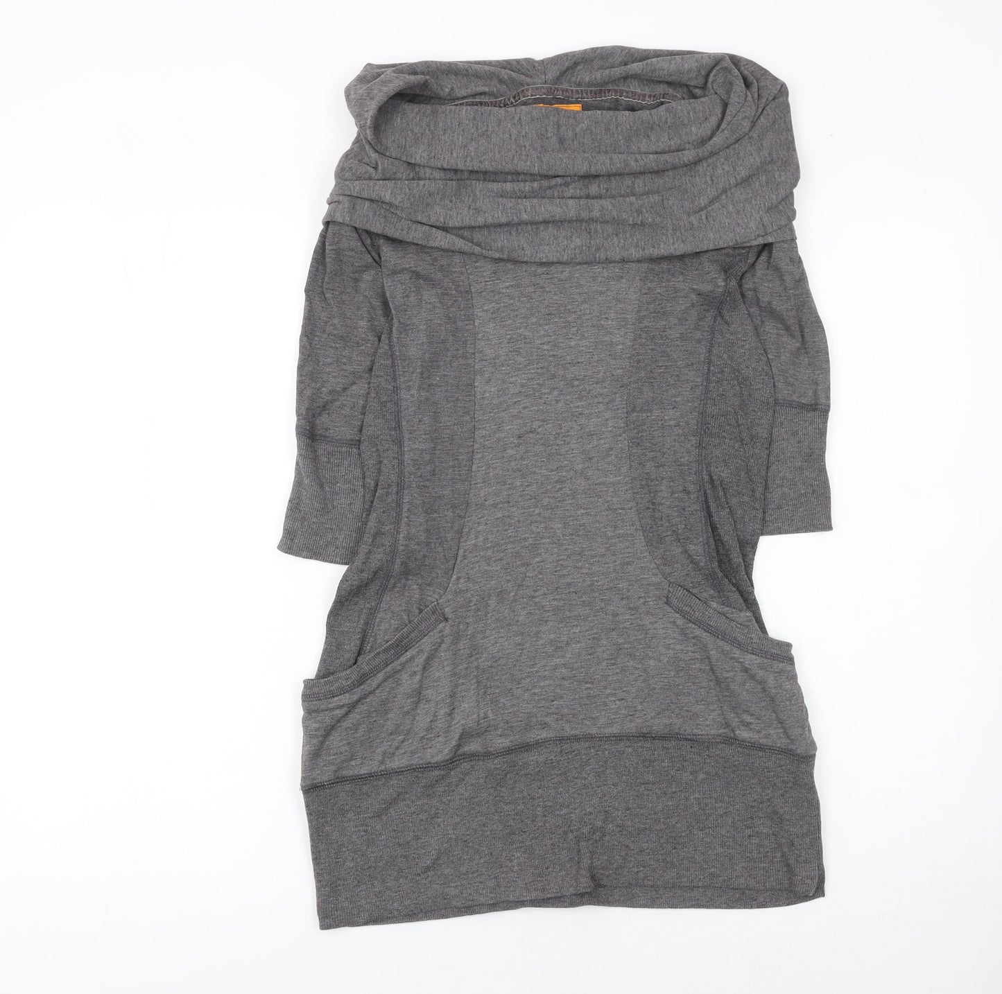Womens UK Size 12 SoulCal Grey Tunic Sweatshirt