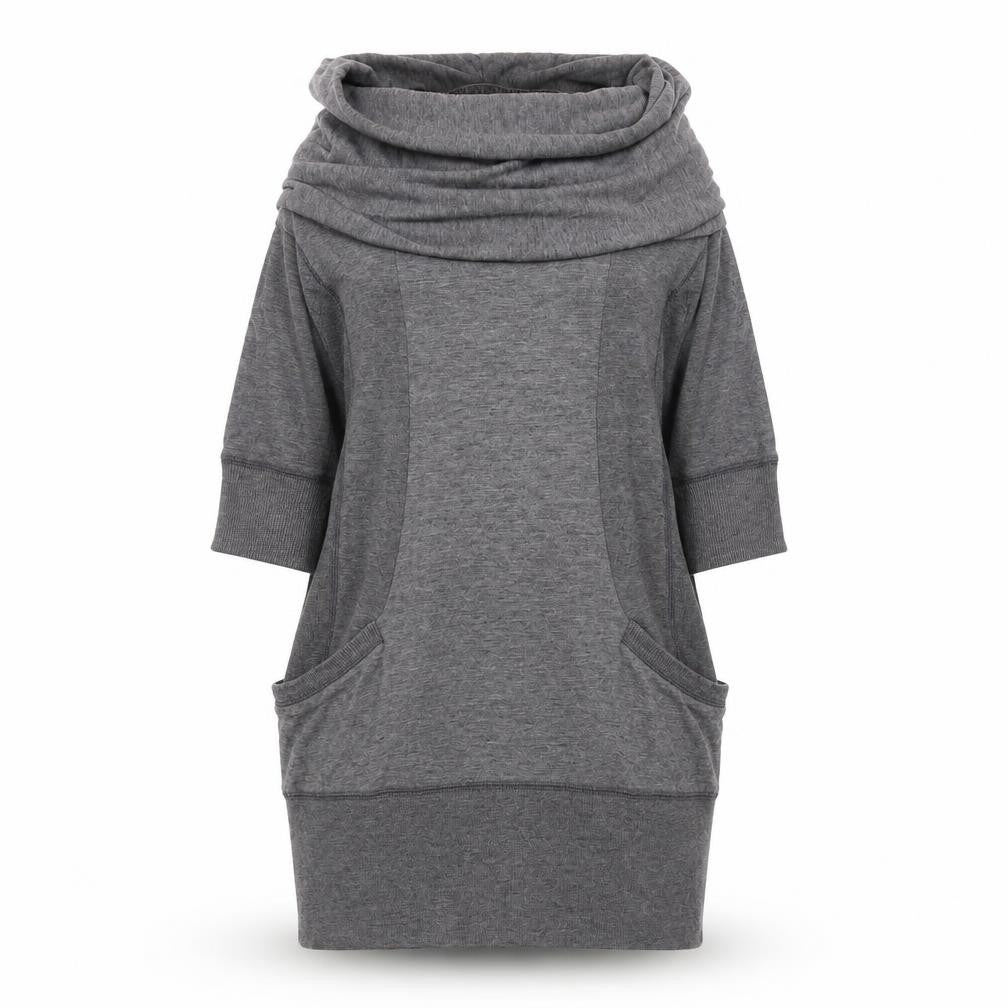 Womens UK Size 12 SoulCal Grey Tunic Sweatshirt