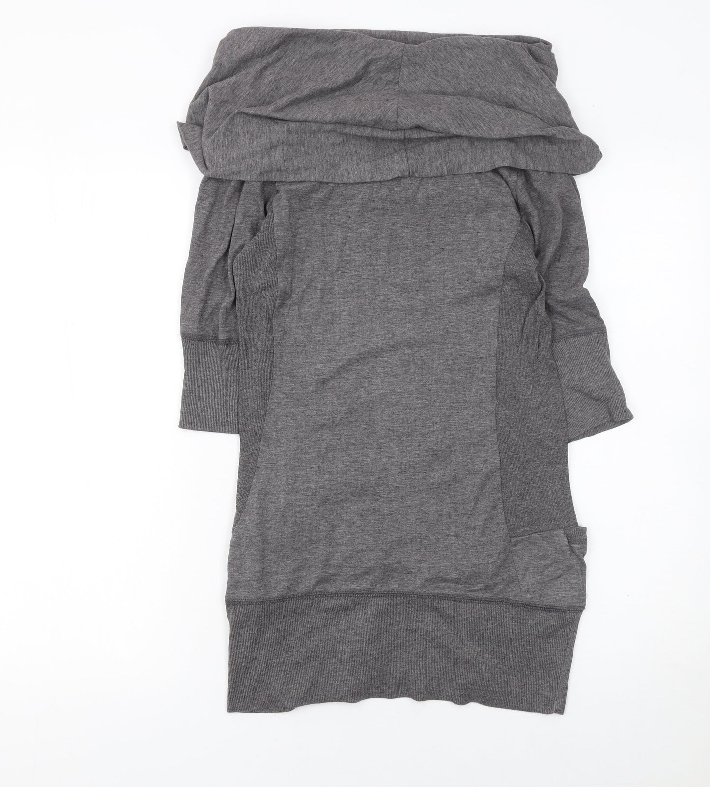 Womens UK Size 12 SoulCal Grey Tunic Sweatshirt