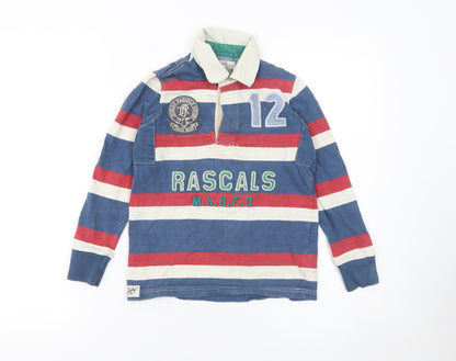 Boys UK Size 7 Years Joules Multicoloured Basic Polo