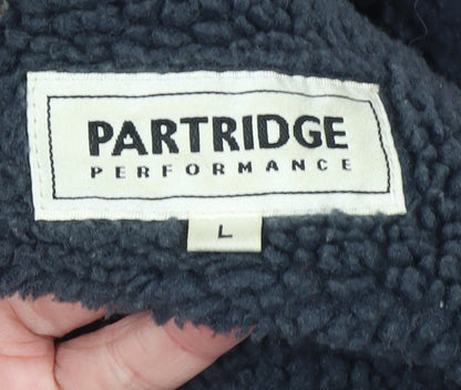 Mens UK Size L Partridge Performance Red Parka Coat
