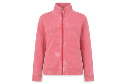 Womens UK Size 8-10 Active Pink Full Zip Sweatshirt
