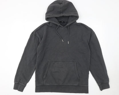 Womens UK Size M NEXT Black Pullover Hoodie