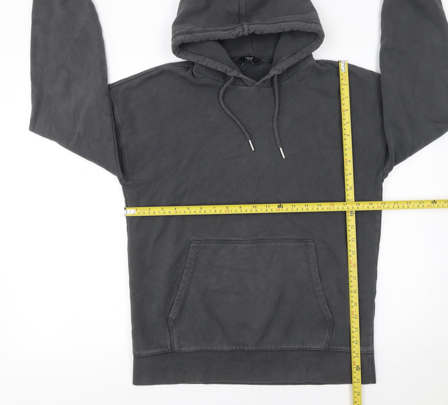Womens UK Size M NEXT Black Pullover Hoodie
