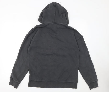 Womens UK Size M NEXT Black Pullover Hoodie