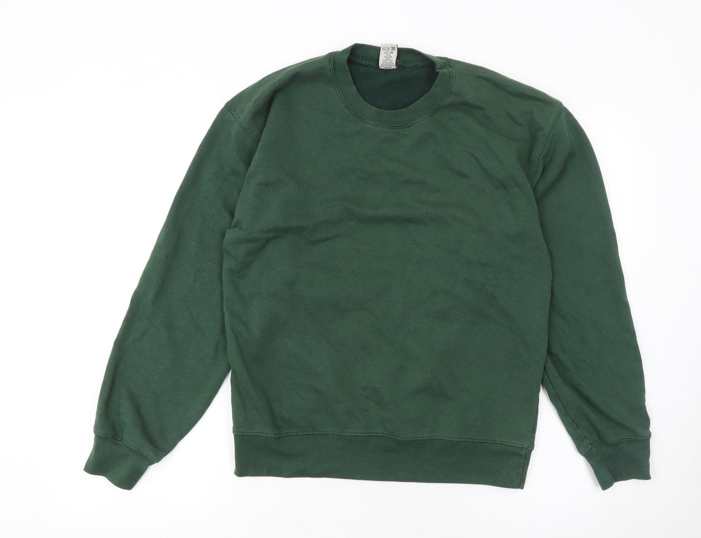 Womens UK Size M Club Green Pullover Sweatshirt
