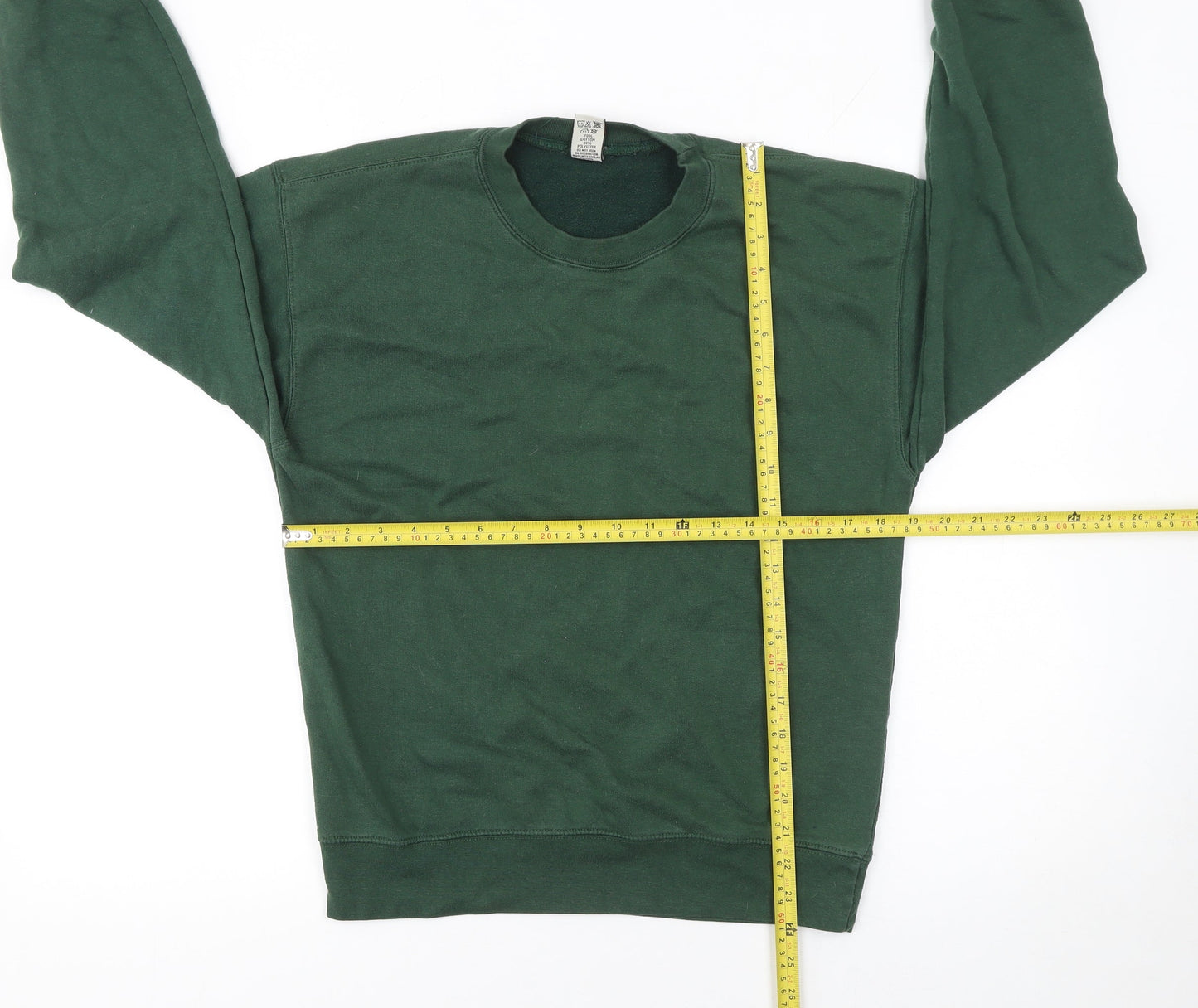 Womens UK Size M Club Green Pullover Sweatshirt