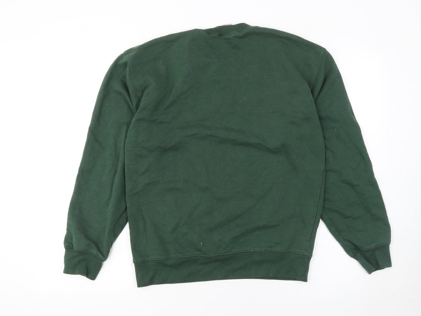 Womens UK Size M Club Green Pullover Sweatshirt