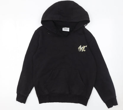 Girls UK Size 12-13 Years Sonneti Black Pullover Hoodie