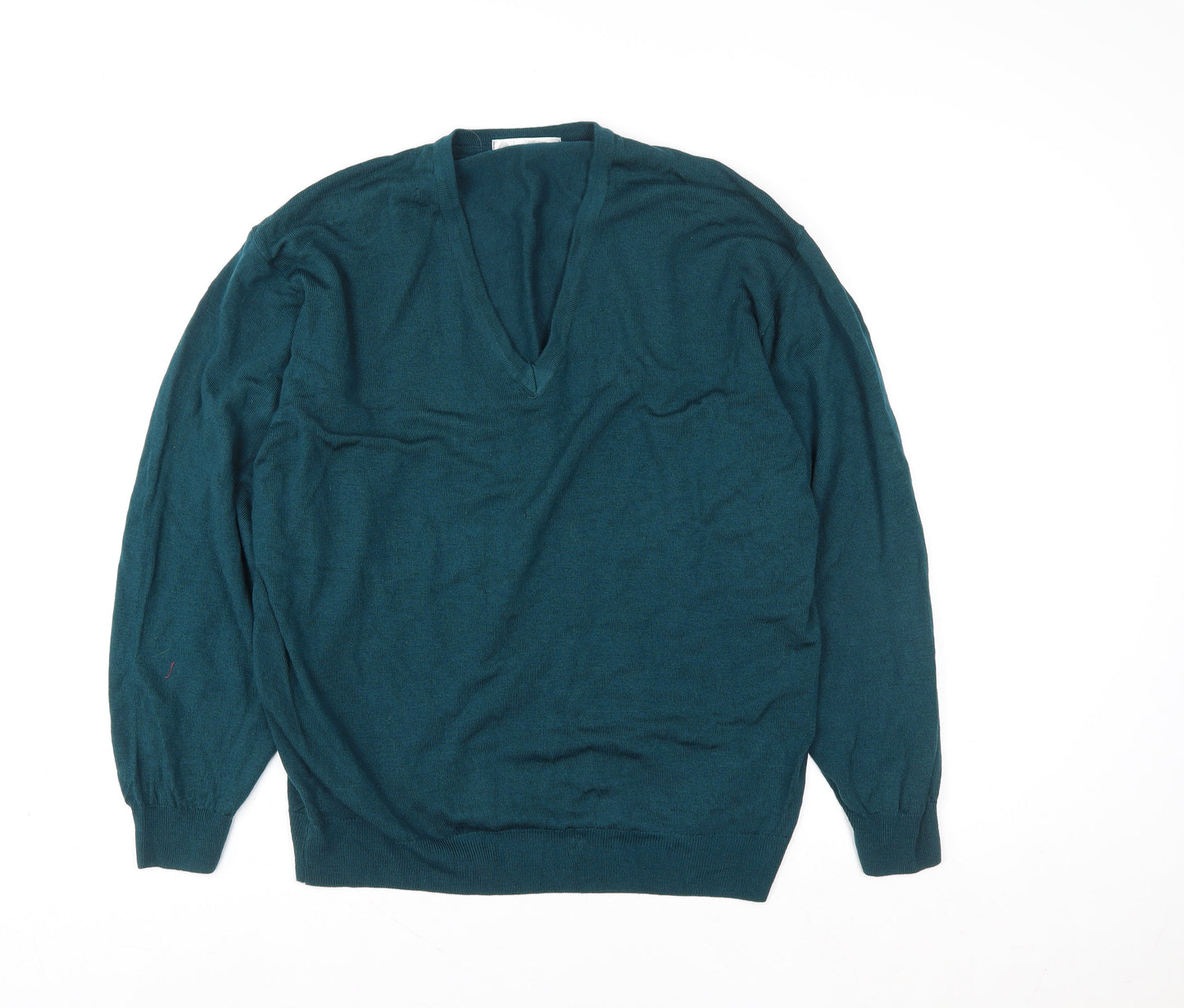 Womens UK Size XL Marks and Spencer Green Pullover Sweatshirt
