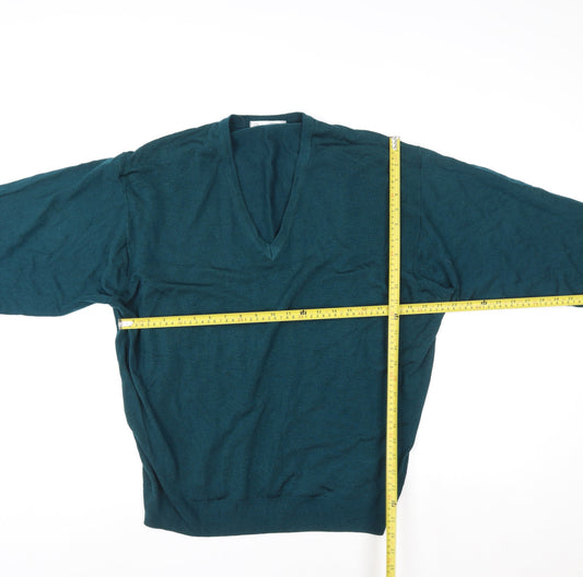 Womens UK Size XL Marks and Spencer Green Pullover Sweatshirt