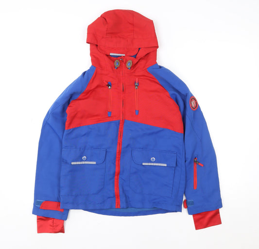 Boys UK Size 11 Years TU Multicoloured Parka Coat