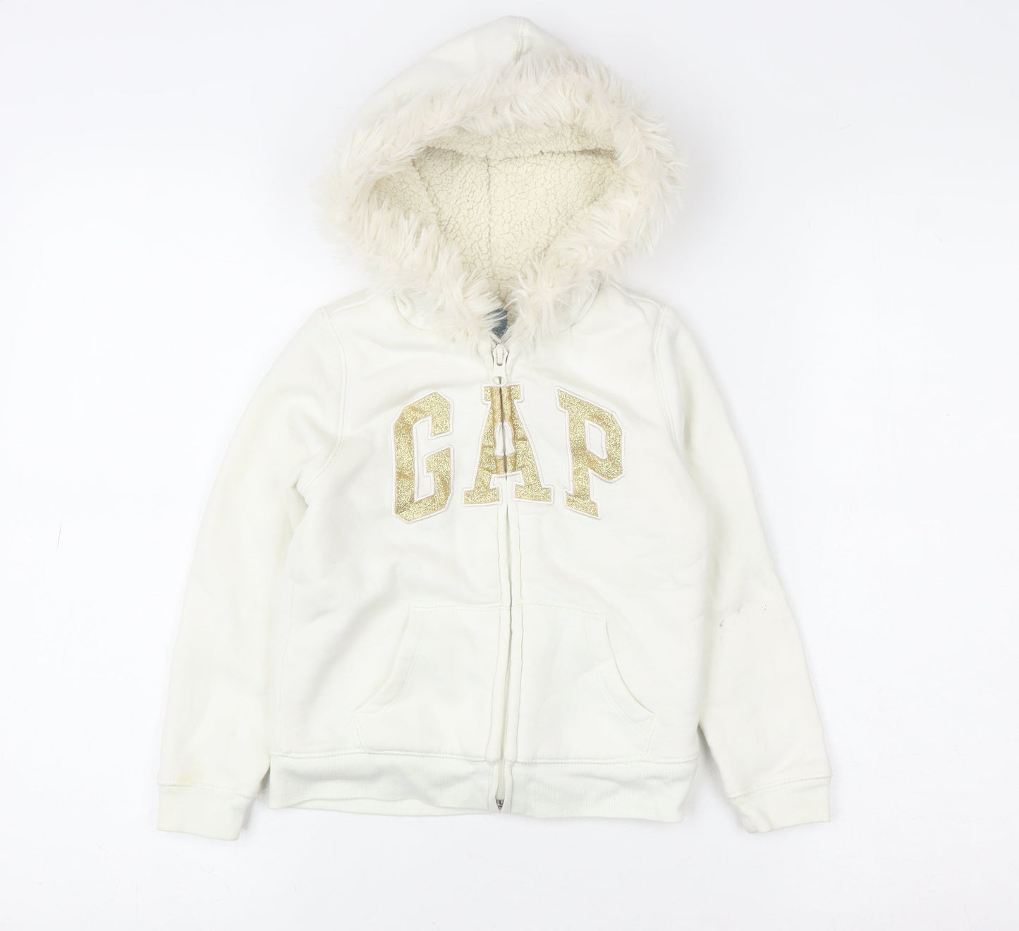 Girls UK Size 5 Years Gap Ivory Basic Jacket
