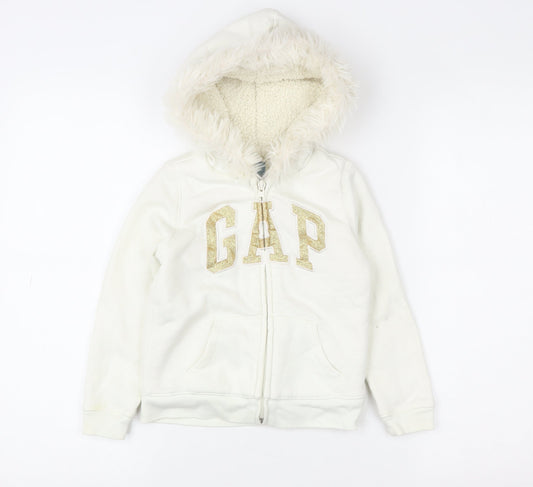 Girls UK Size 5 Years Gap Ivory Basic Jacket
