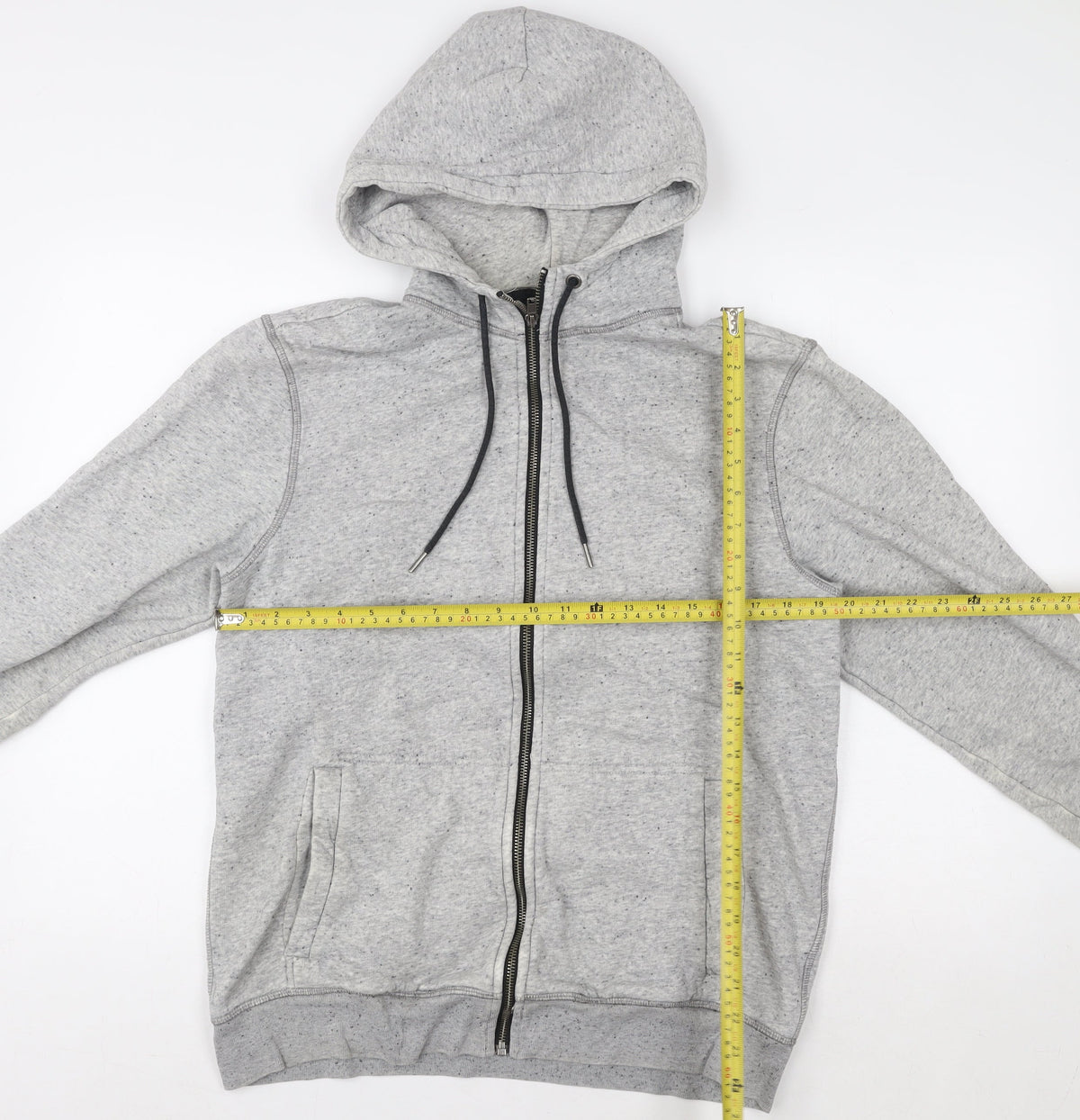 Mens UK Size M H&M Grey Basic Jacket