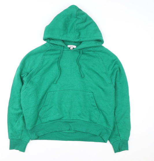 Womens UK Size M NEXT Green Pullover Hoodie