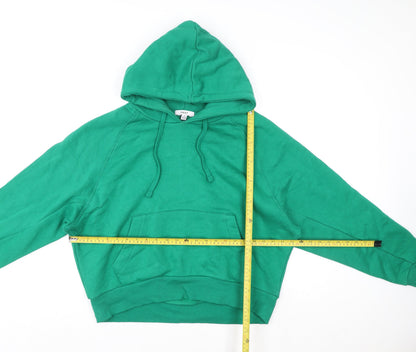Womens UK Size M NEXT Green Pullover Hoodie