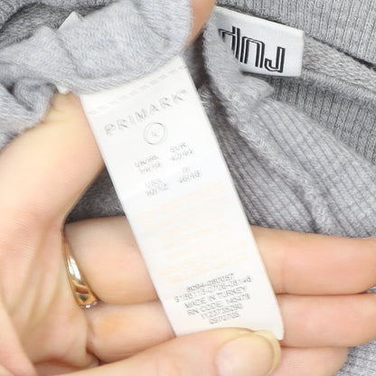Womens UK Size L Primark Grey Pullover Sweatshirt