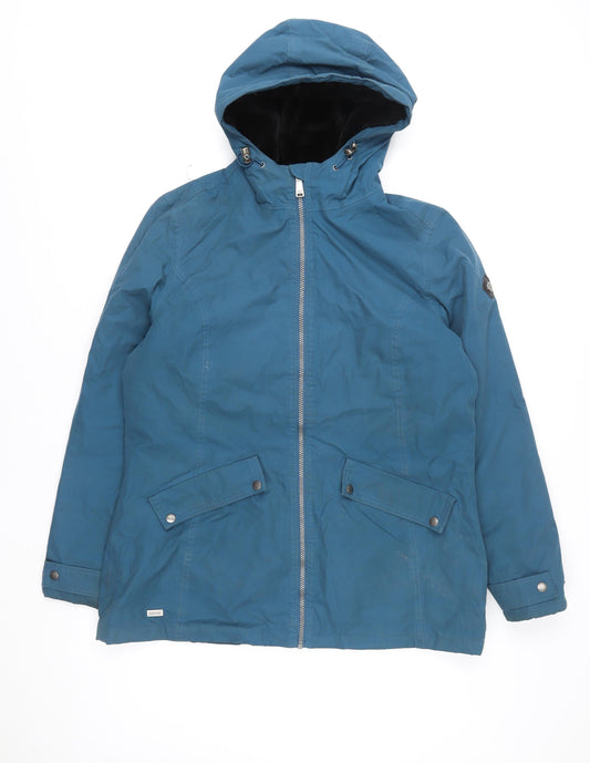 Mens UK Size L Regatta Blue Parka Coat