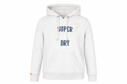 Womens UK Size L Superdry Grey Pullover Hoodie