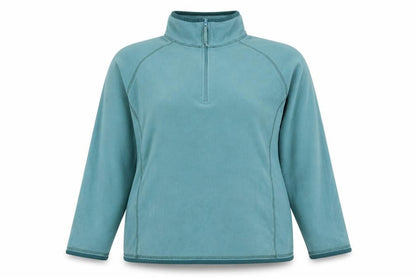 Mountain Warehouse Women’s Teal Fleece 1/2 Zip Pullover Size 18