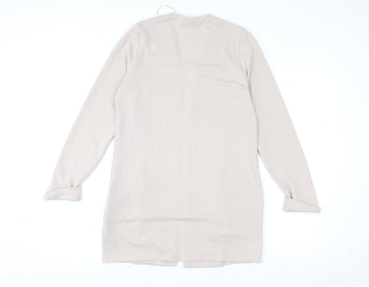 Womens UK Size 8 Wallis Beige Cardigan Jumper