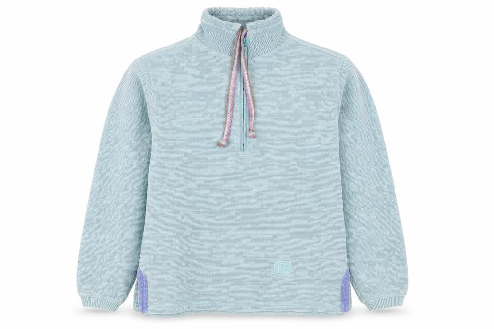 Womens UK Size L Deal Blue Pullover Hoodie