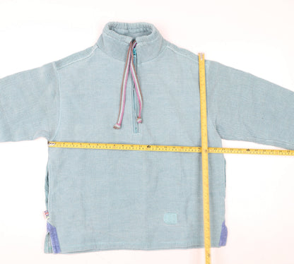 Womens UK Size L Deal Blue Pullover Hoodie