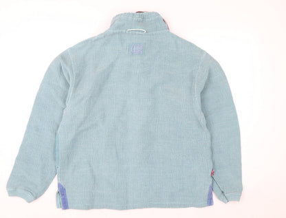 Womens UK Size L Deal Blue Pullover Hoodie
